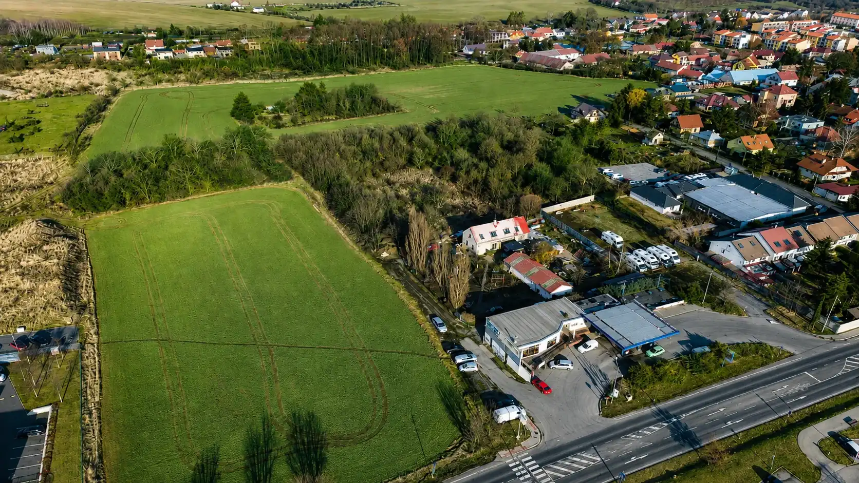 Rezidenční projekt Na Jenečku, Hostivice — vizualizace