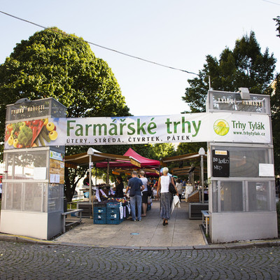 Farmárské trhy na Tylově náměstí