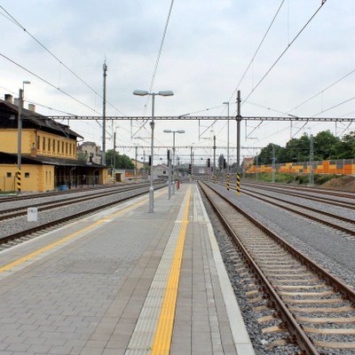 Vlaková stanice Praha - Hostivař